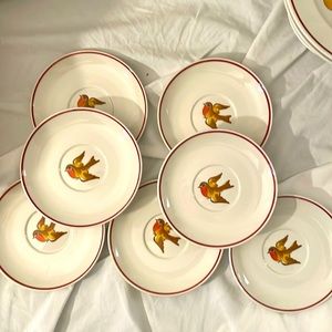 Villeroy and Boxh saucers